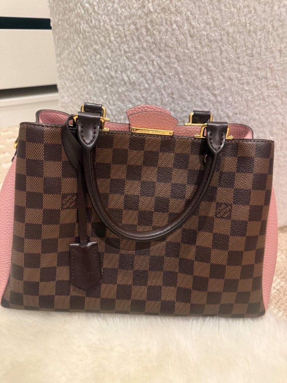 LOUIS VUITTON Brittany Bag in Damier Ebène Canvas 100% Authentic - Picture 2 of 10